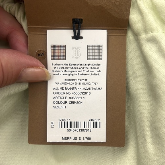 NWT authentic Burberry Handbag - Picture 5 of 5